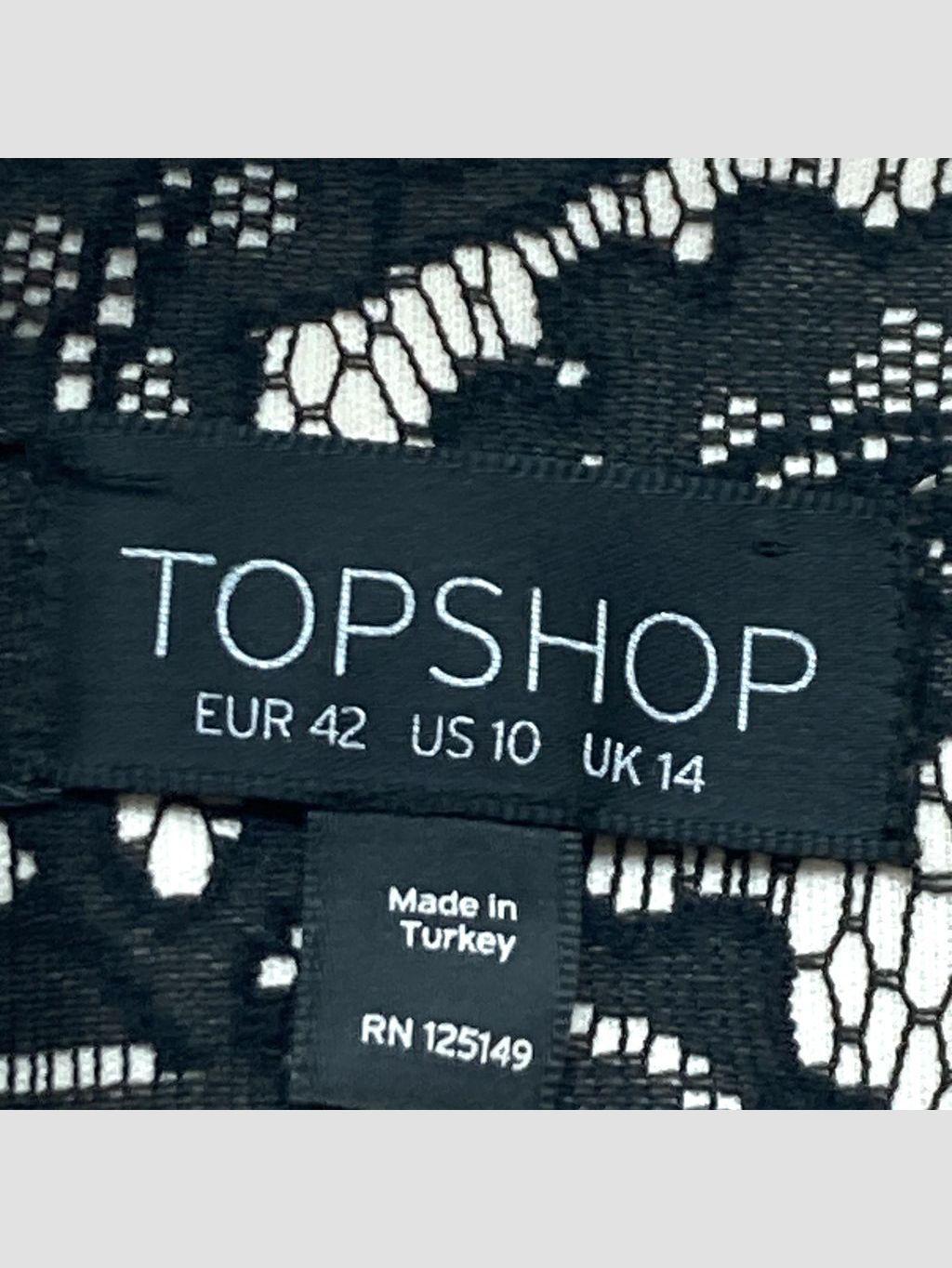 Vestido corto TOPSHOP - Talla M (VOP00939710)-1