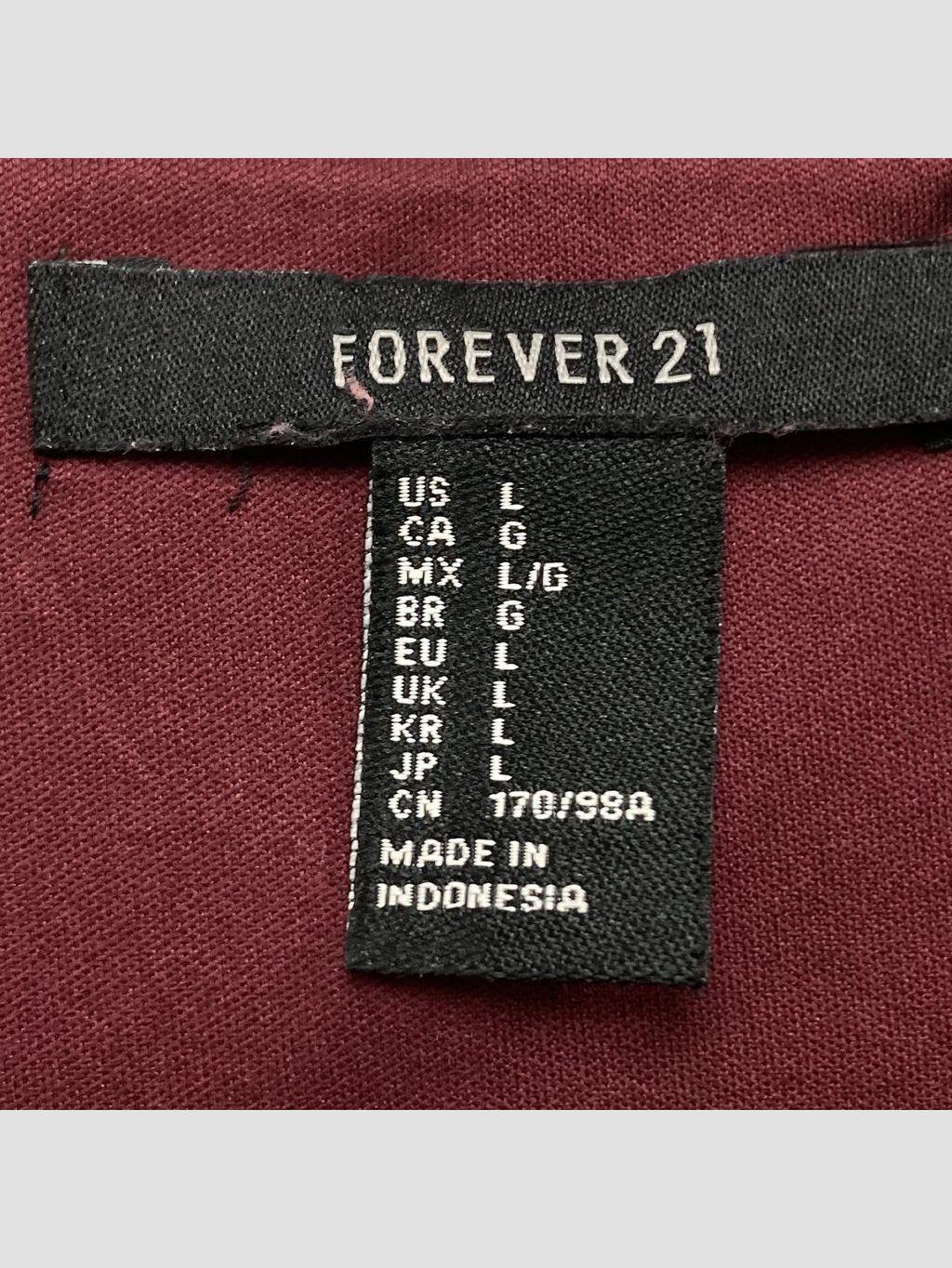 Vestido corto FOREVER 21 - Talla L (VOP00871990)-1