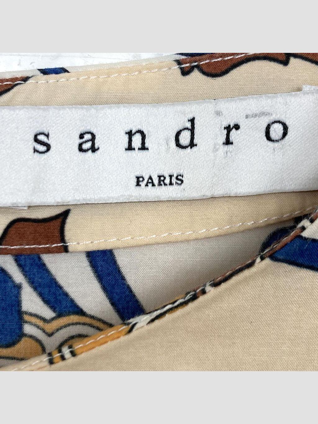 Vestido corto SANDRO - Talla XS (VOP01081461)-2