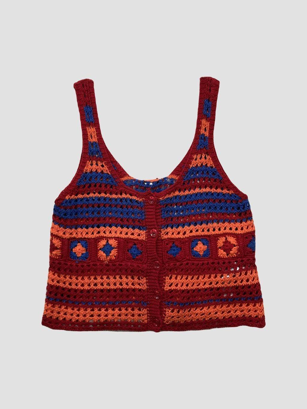 Polera sin mangas ZARA - Talla M (VOP01058710)-0