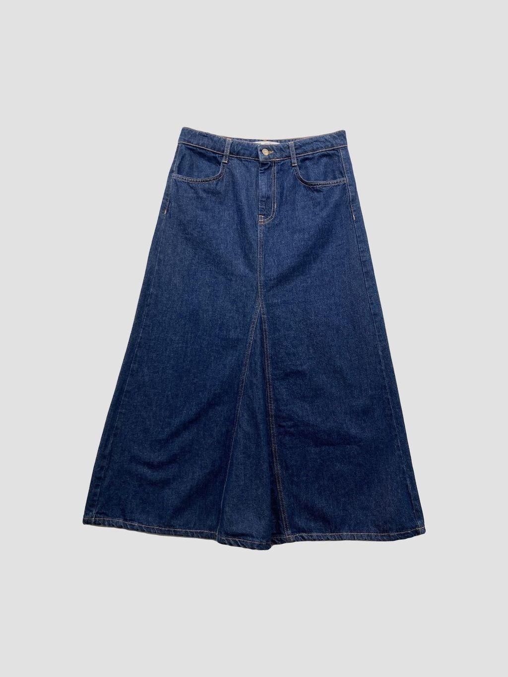 Falda larga ZARA - Talla 38 (VOP01033105)-0