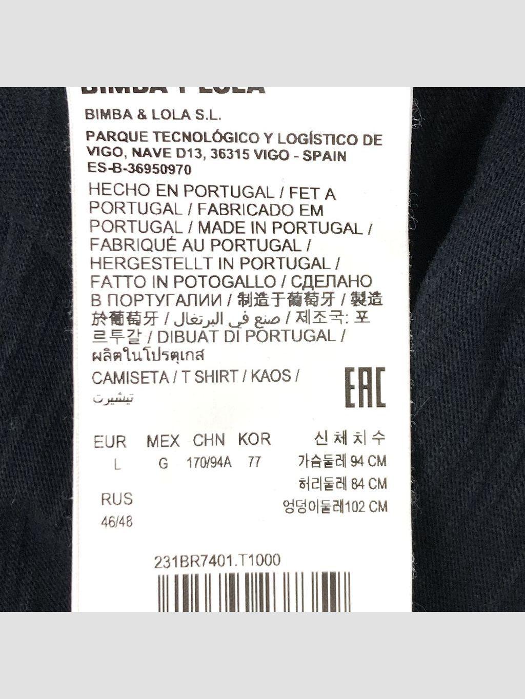 Polera BIMBA Y LOLA - Talla L (VOP01117051)-4