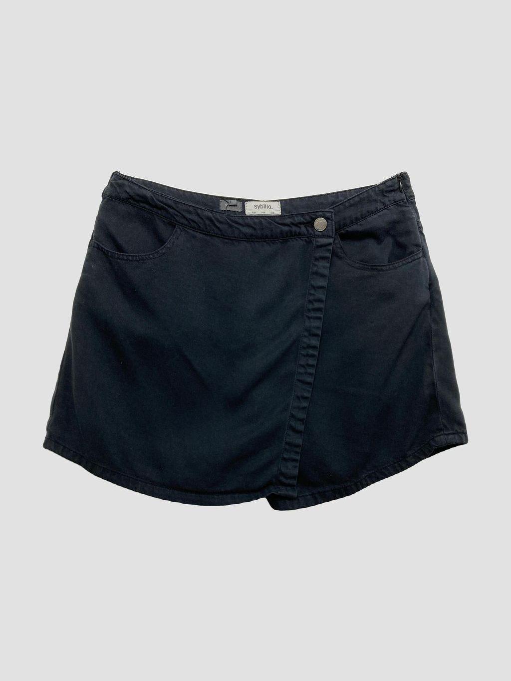 Falda corta SYBILLA - Talla 40 (VOP00915243)-0