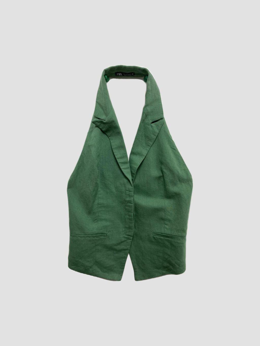 Polera sin mangas ZARA - Talla S (VOP01060450)-0