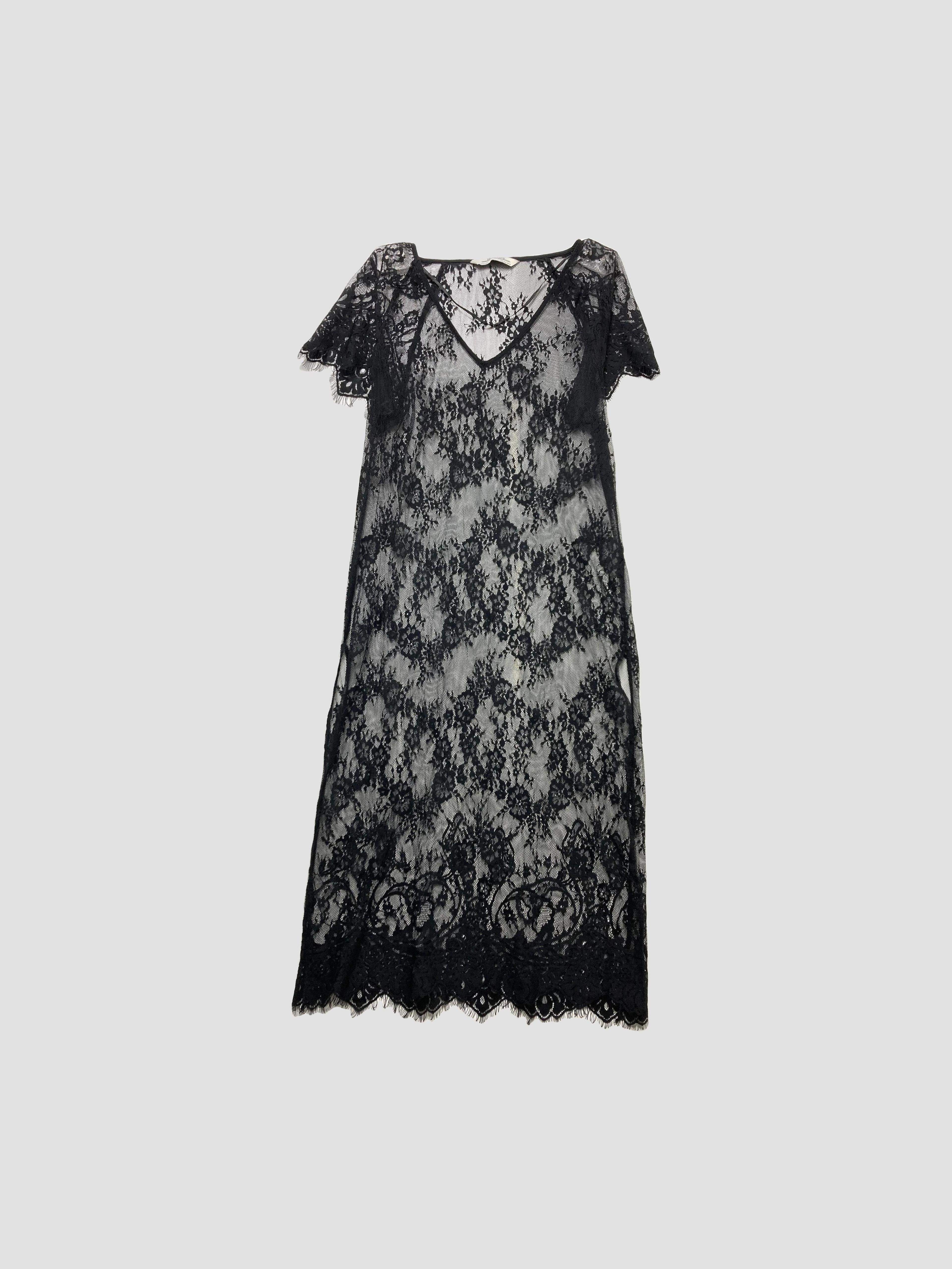 Vestido largo ZARA - Talla L (VOP00939712)-0