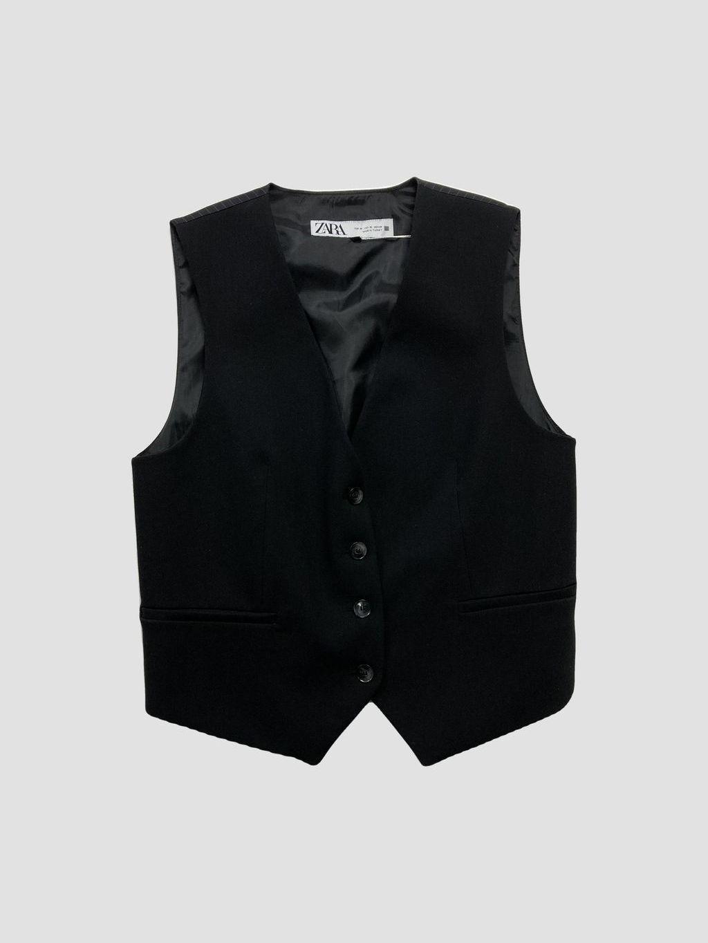 Chaqueta sin mangas ZARA - Talla M (VOP01030261)-0