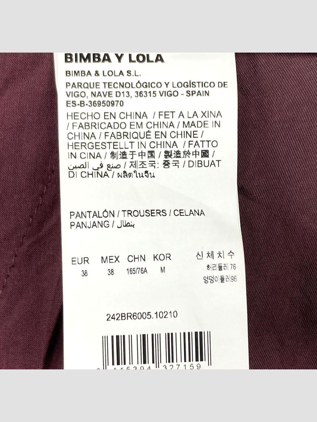 Pantalón BIMBA Y LOLA - Talla 38 (VOP01173347)-4