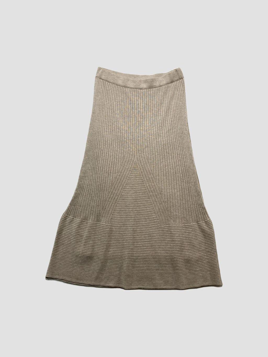 Falda larga UTERQÜE - Talla 38 (VOP01038925)-0