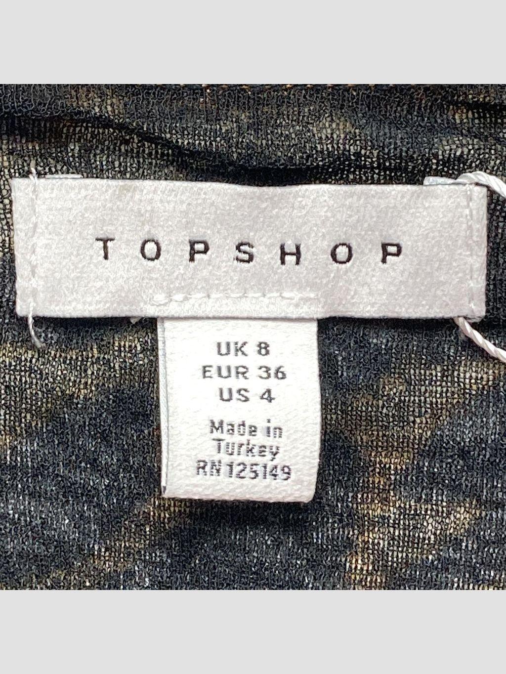 Vestido largo TOPSHOP - Talla S (VOP00959622)-1