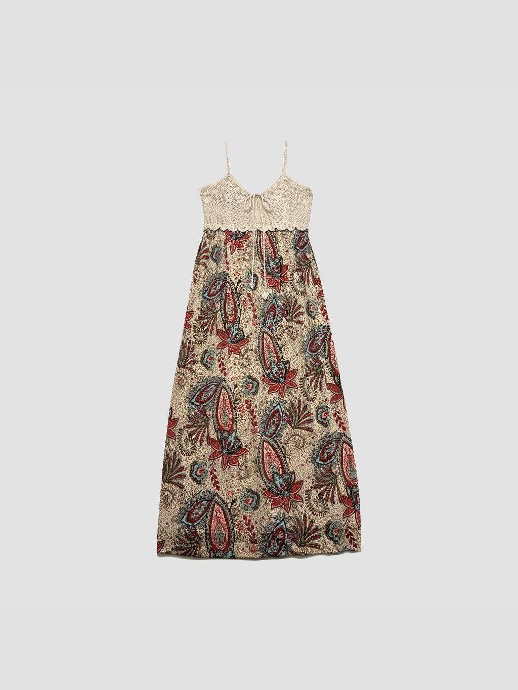 Vestido largo VINTAGE - Talla S (VOP00928680)-0