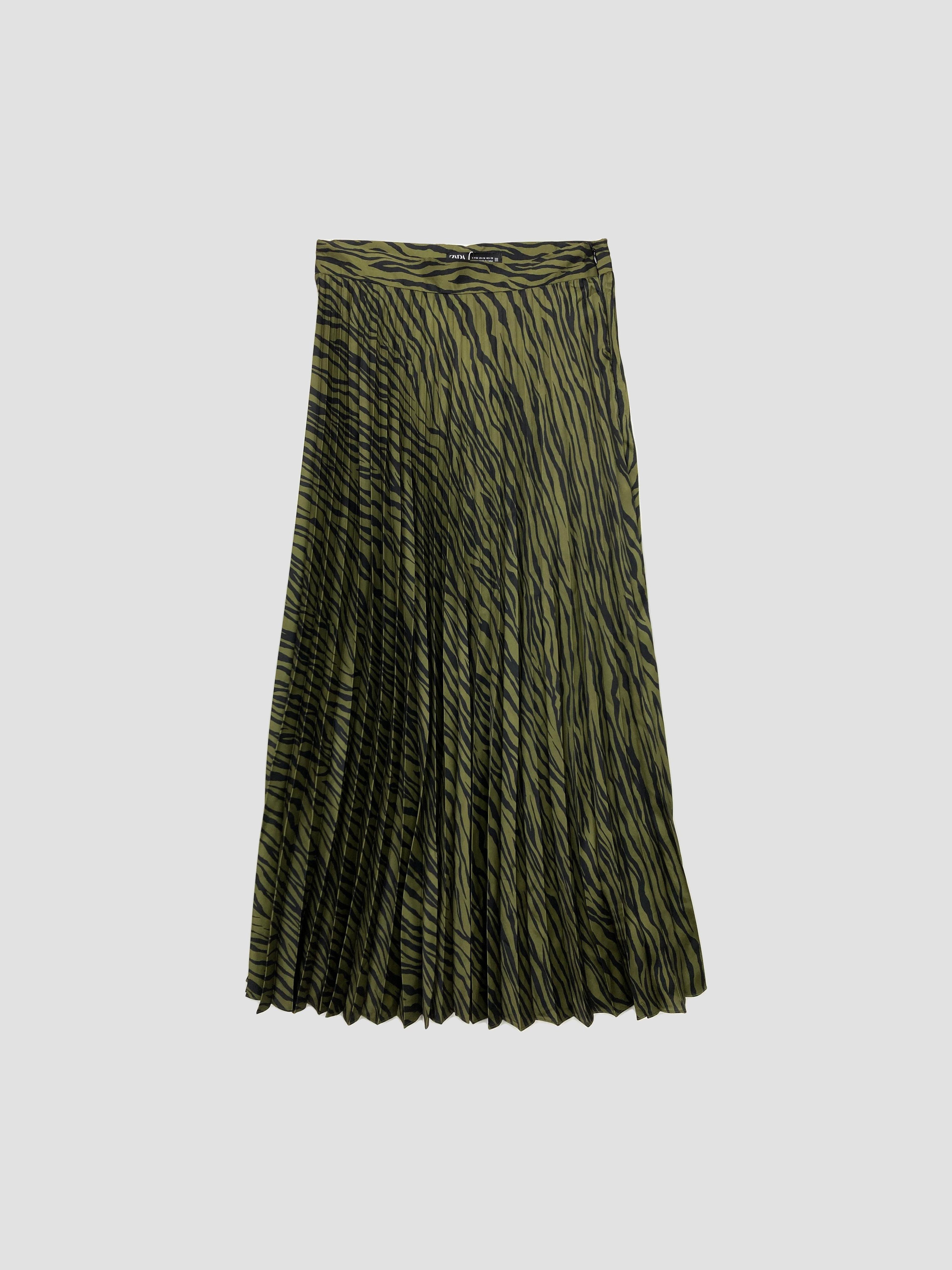 Falda larga ZARA - Talla 38 (VOP01103538)-0
