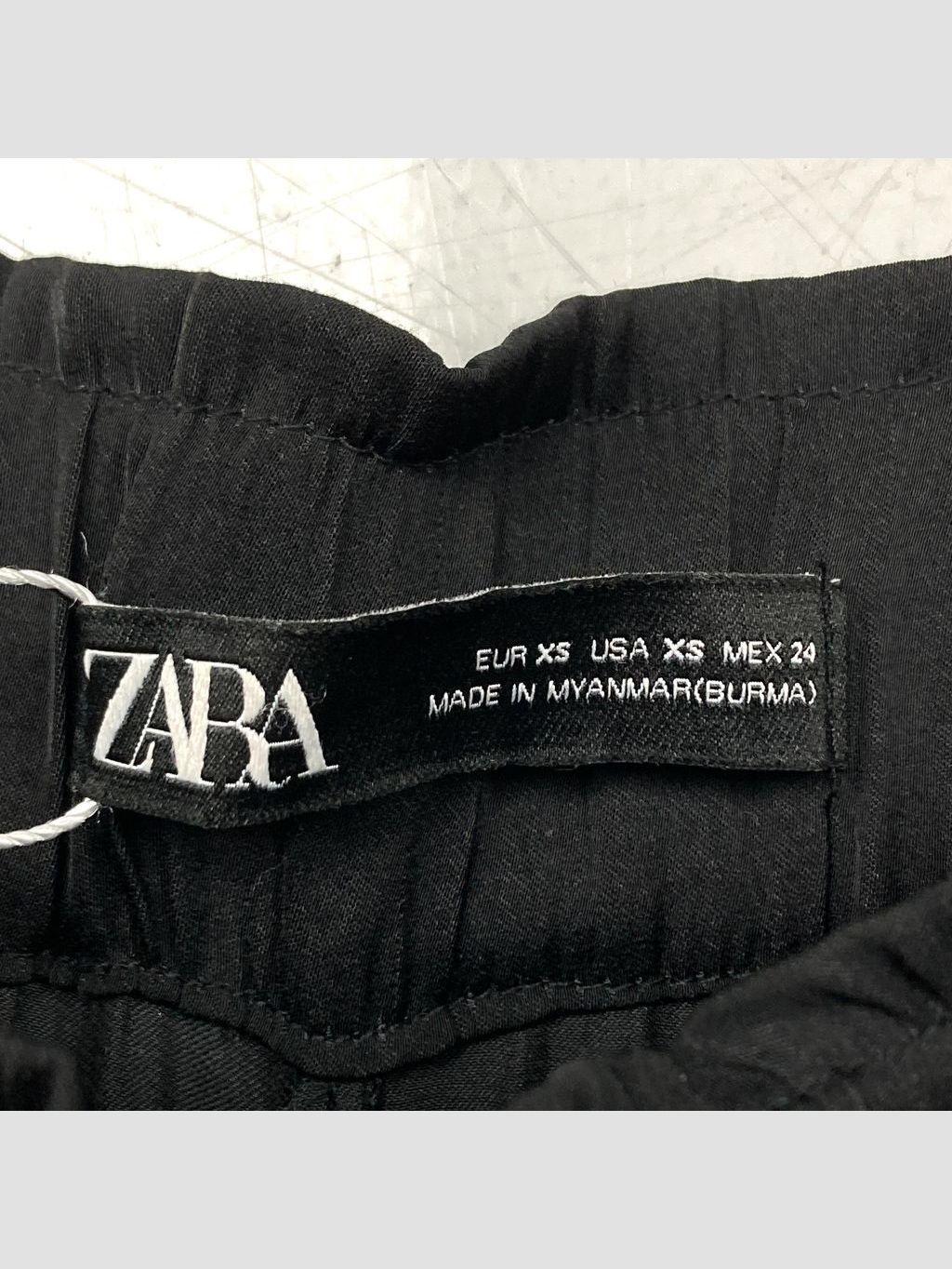 Pantalón palazzo ZARA - Talla 34 (VOP01200307)-1