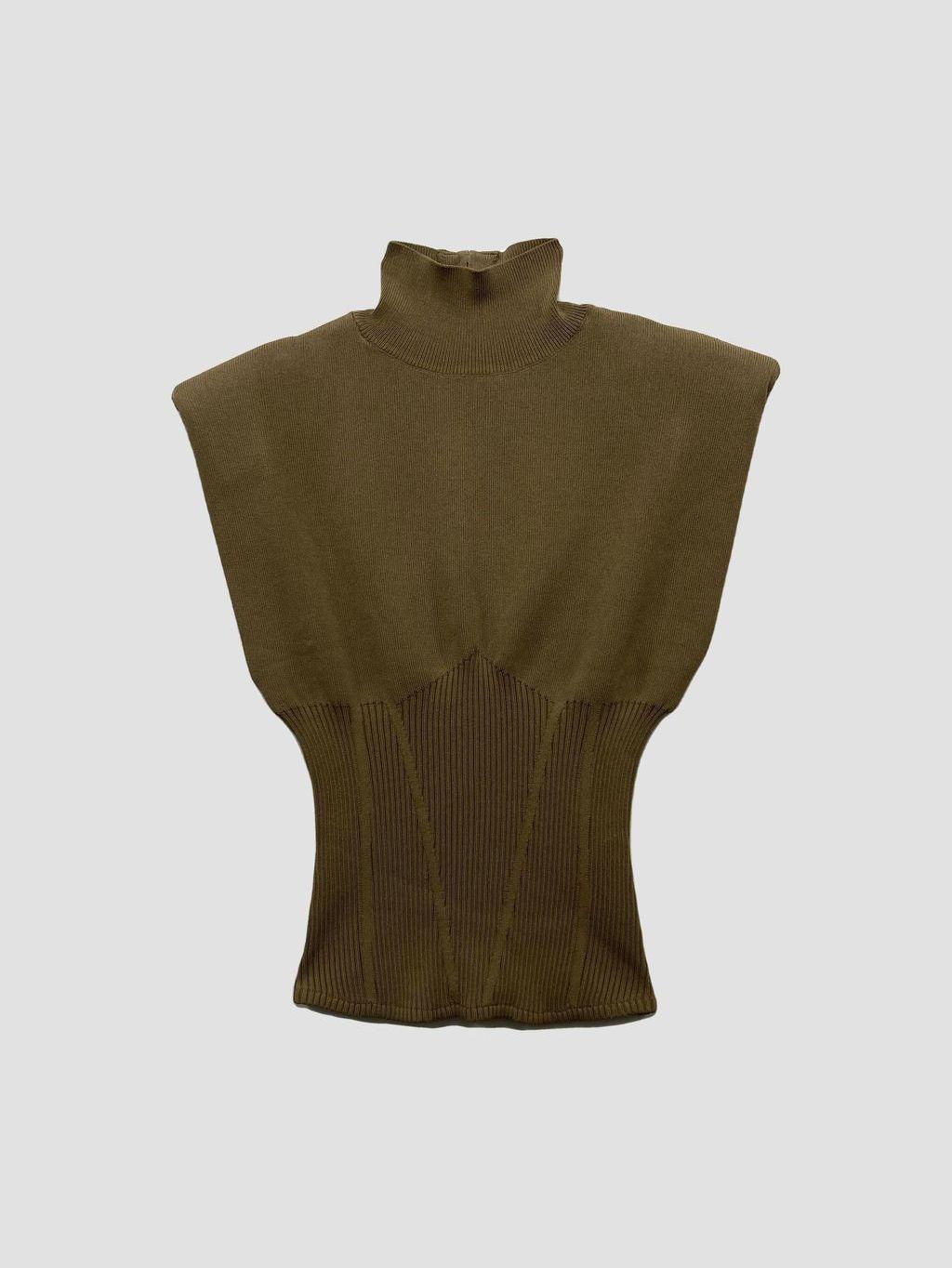 Polera sin mangas ZARA - Talla S (VOP01003890)-0