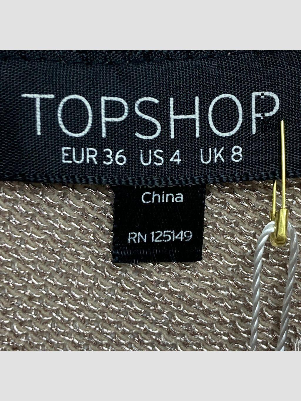 Polera sin mangas TOPSHOP - Talla S (VOP01034606)-1