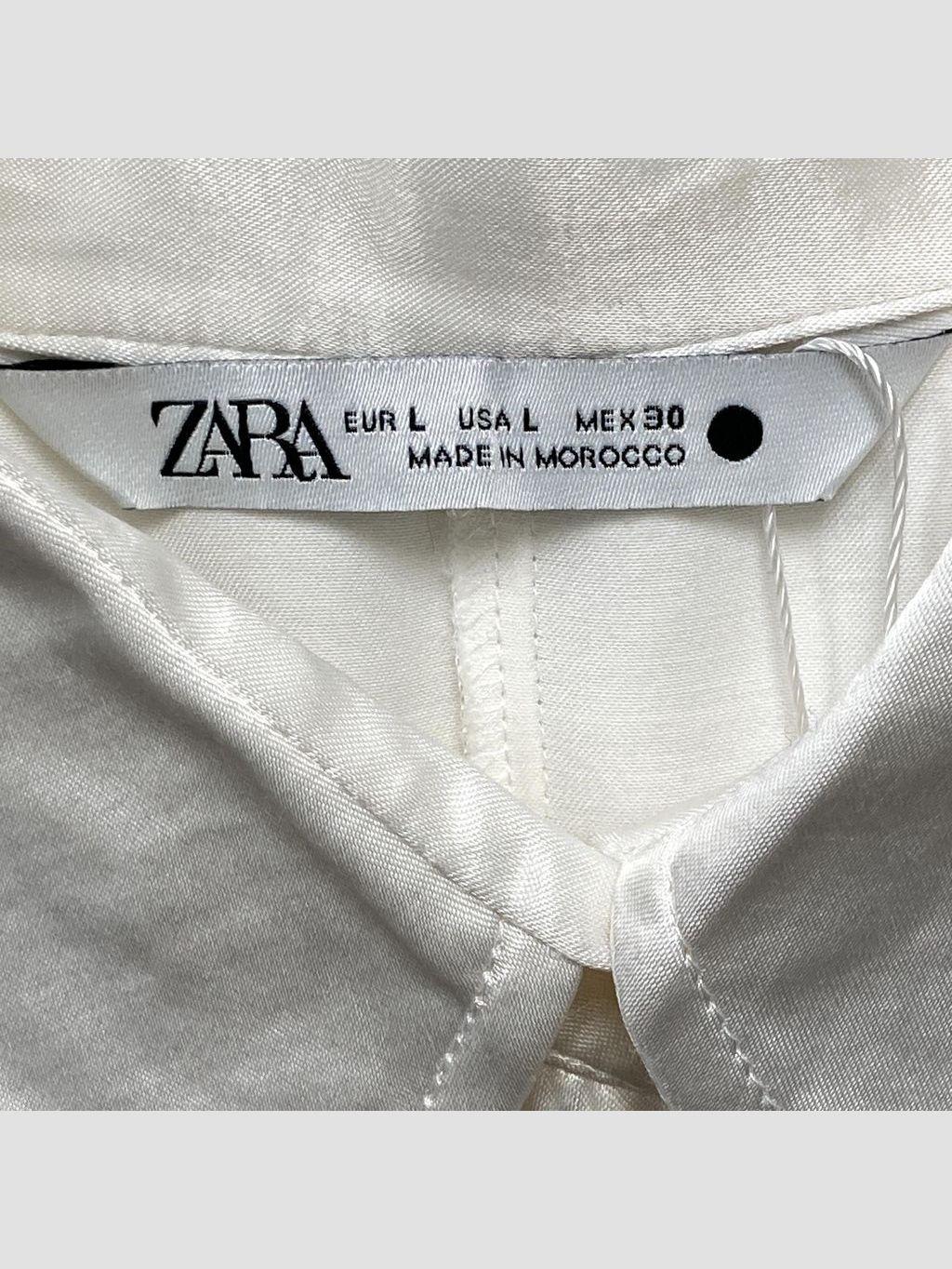 Camisa ZARA - Talla L (VOP01070278)-1