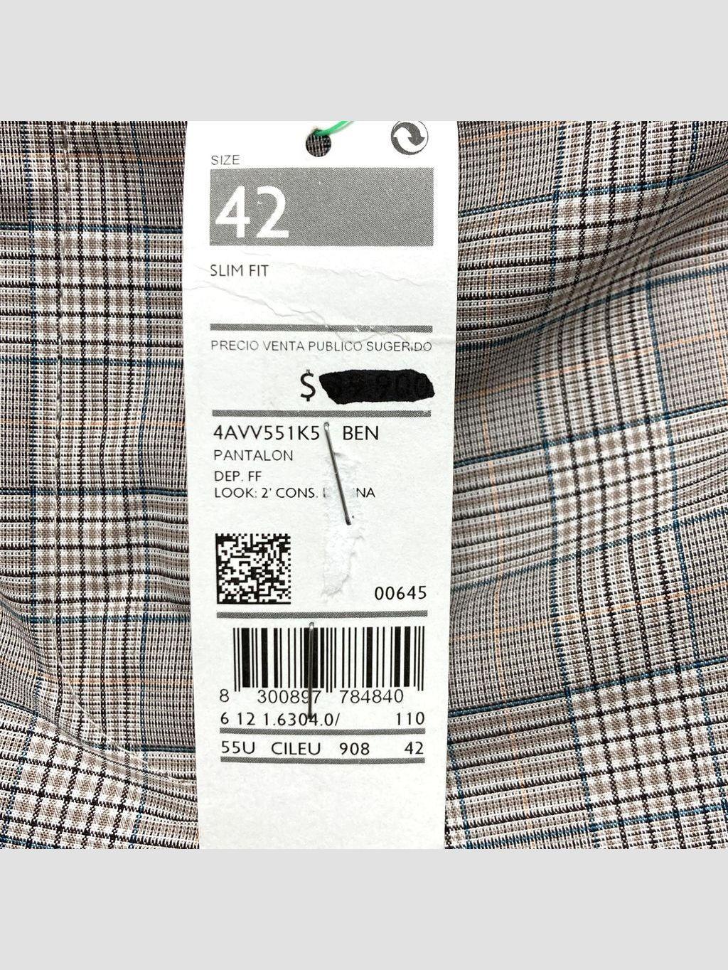 Pantalón UNITED COLORS OF BENETTON - Talla 42 (VOP01054146)-3