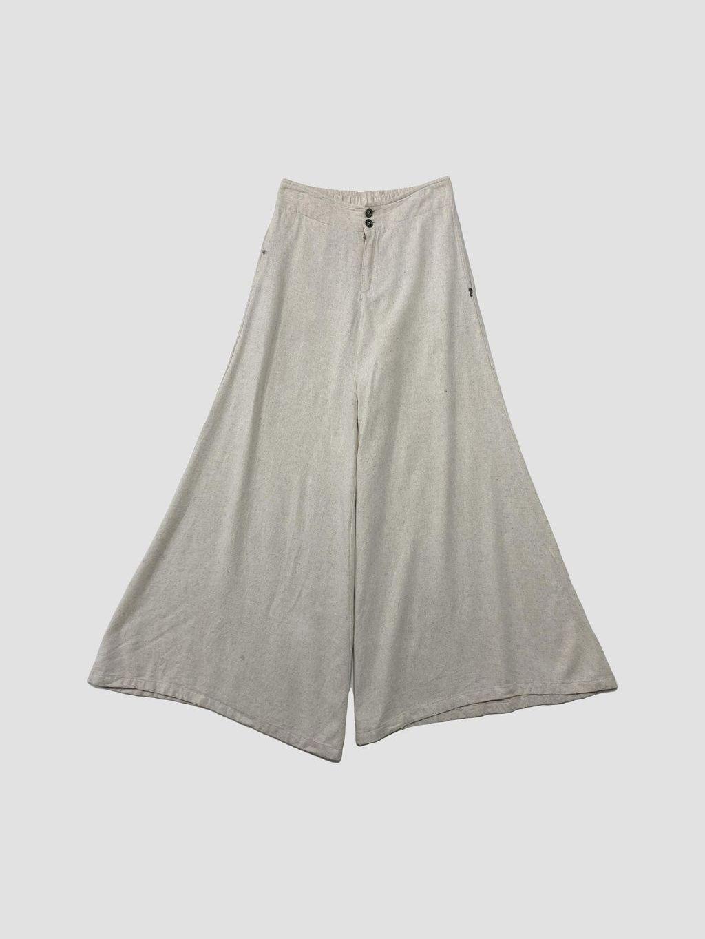 Pantalón palazzo LOLITA POCKET - Talla 36 (VOP01093770)-0