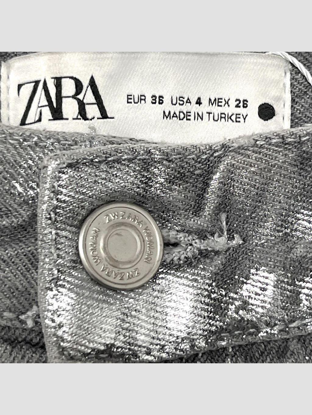 Jean ZARA - Talla 36 (VOP01173596)-2