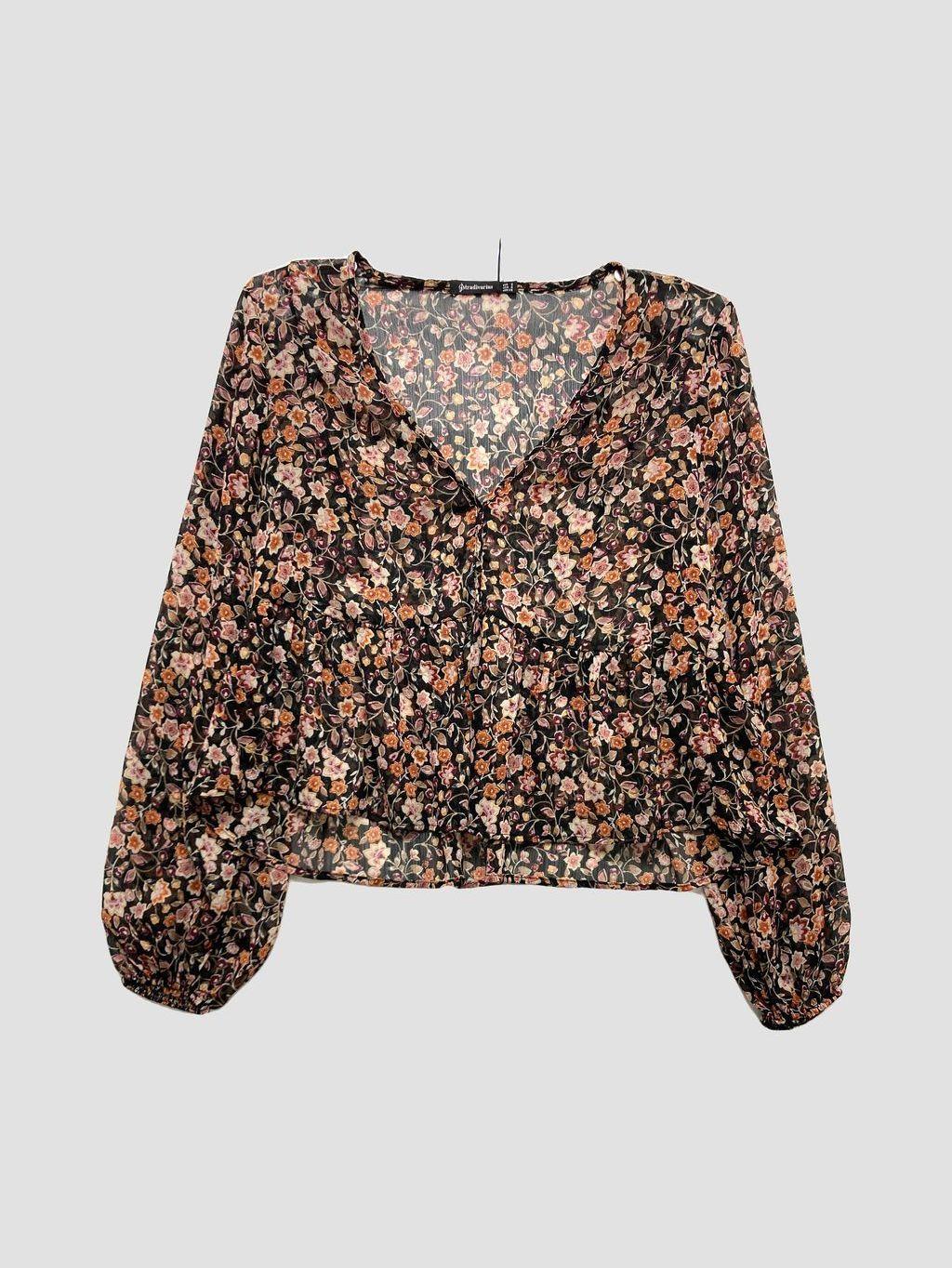 Blusa STRADIVARIUS - Talla S (VOP00917443)-0