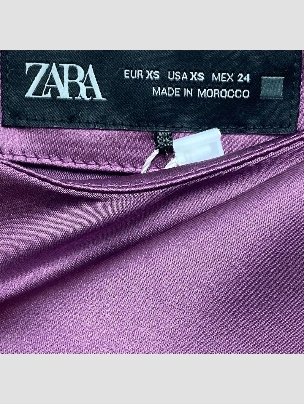 Falda larga ZARA - Talla 34 (VOP01025936)-1