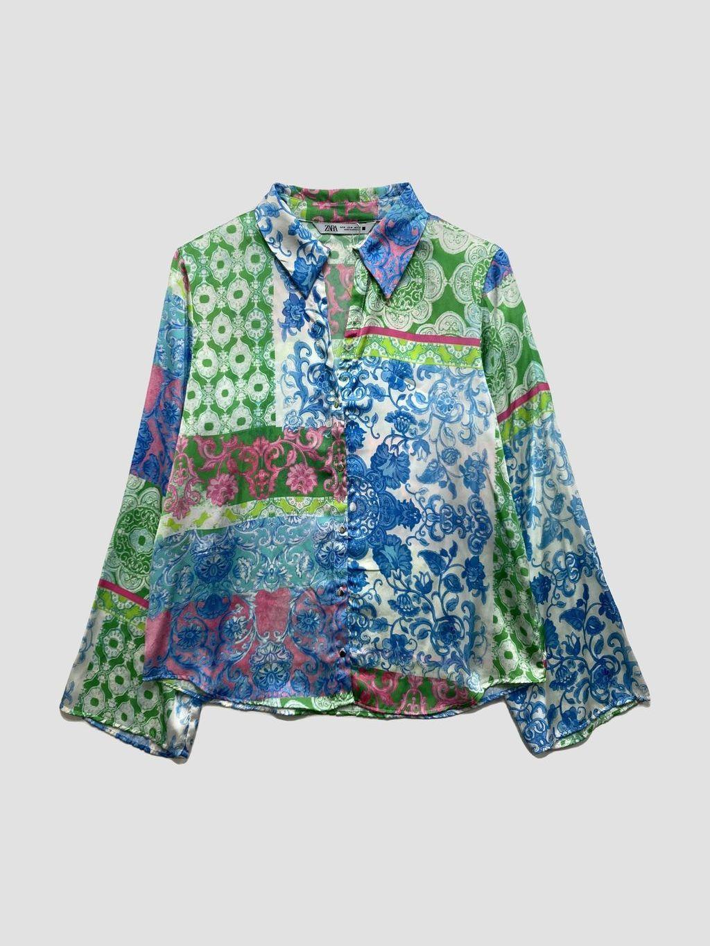 Camisa ZARA - Talla M (VOP01015295)-0