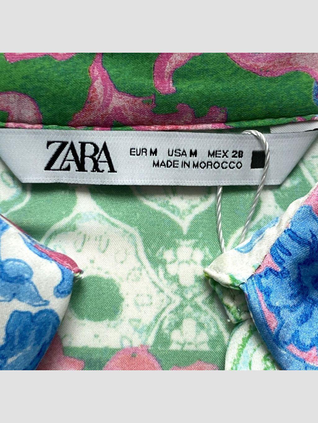 Camisa ZARA - Talla M (VOP01015295)-1