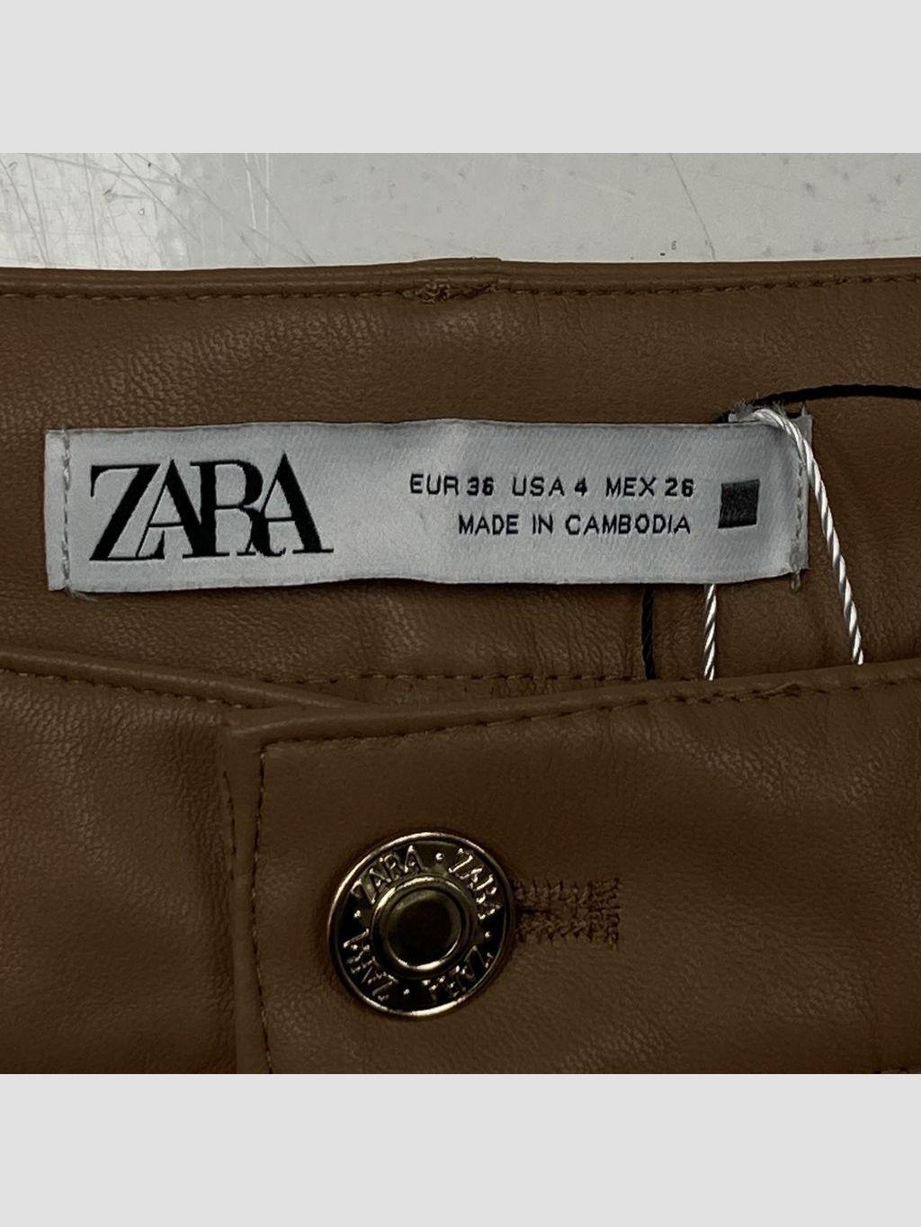 Pantalón ZARA - Talla 36 (VOP01097238)-1