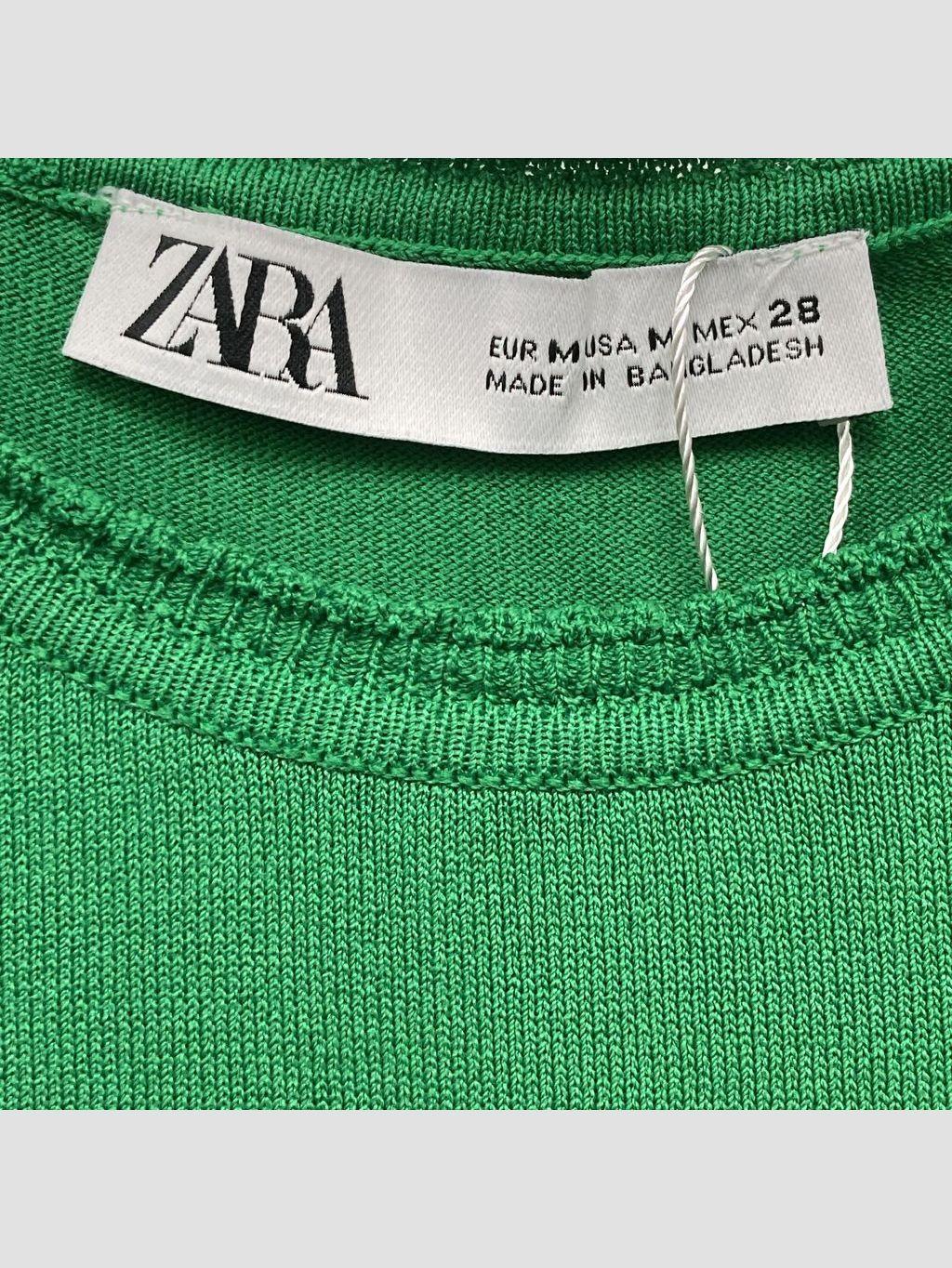 Polera sin mangas ZARA - Talla M (VOP01064816)-1