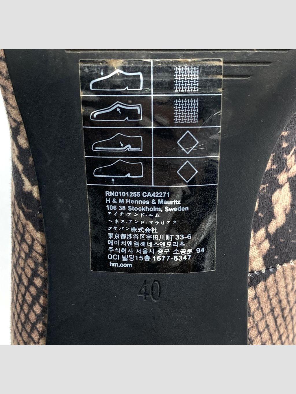 Zapatos de taco H&M - Talla 40 (VOP00996040)-3