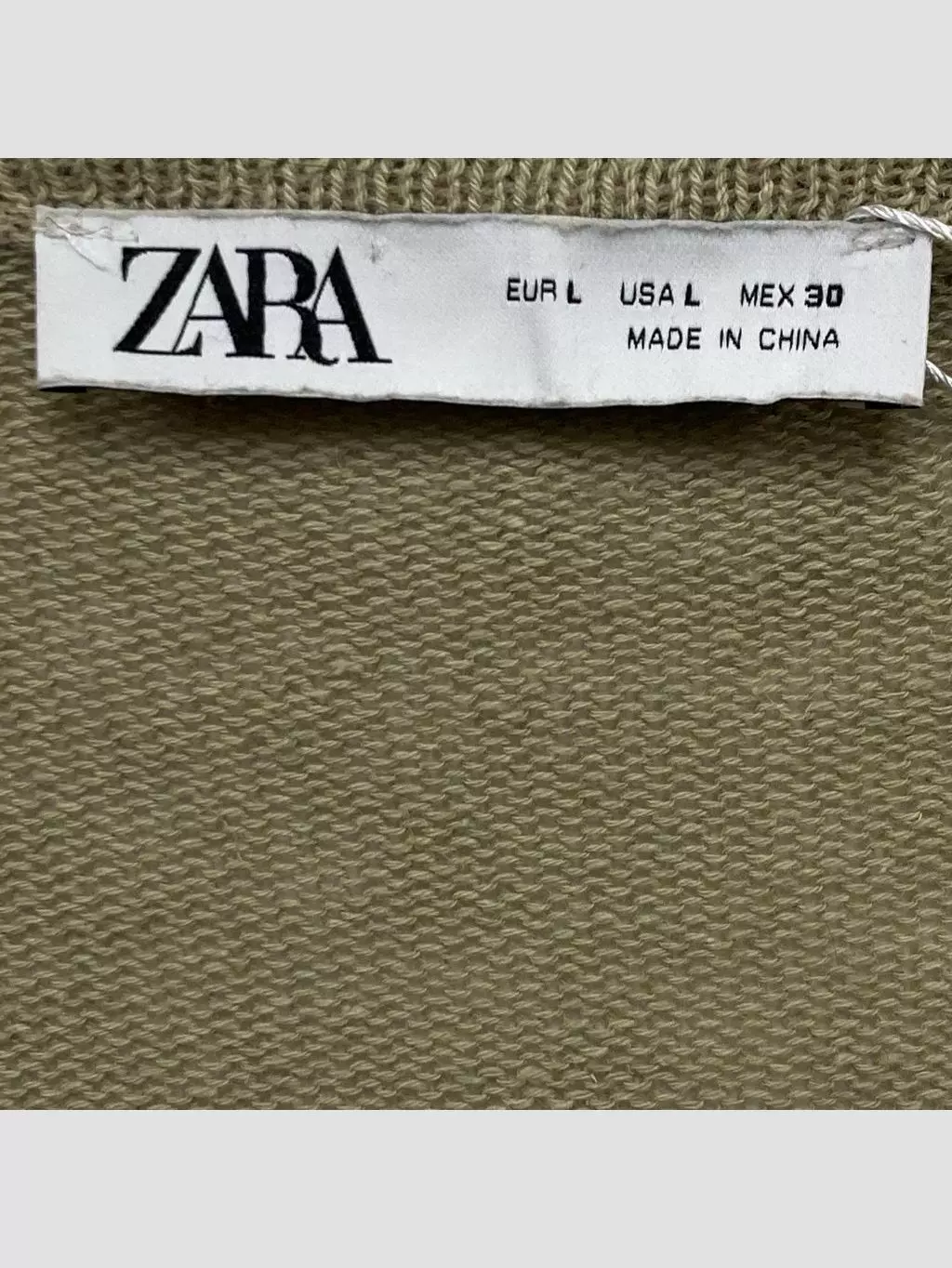Vestido largo ZARA - Talla L (VOP01006565)-1