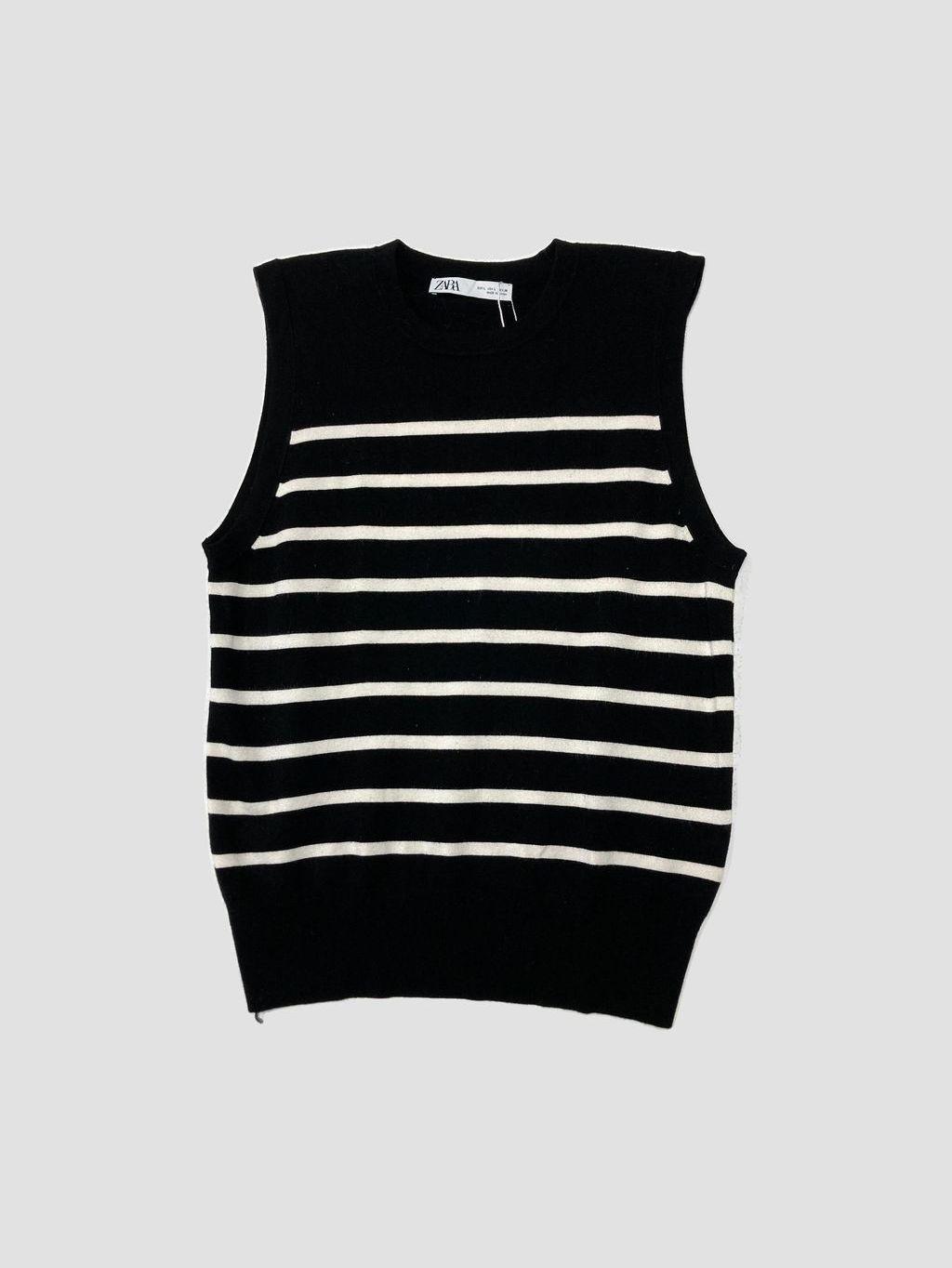 Polera sin mangas ZARA - Talla L (VOP01143956)-0