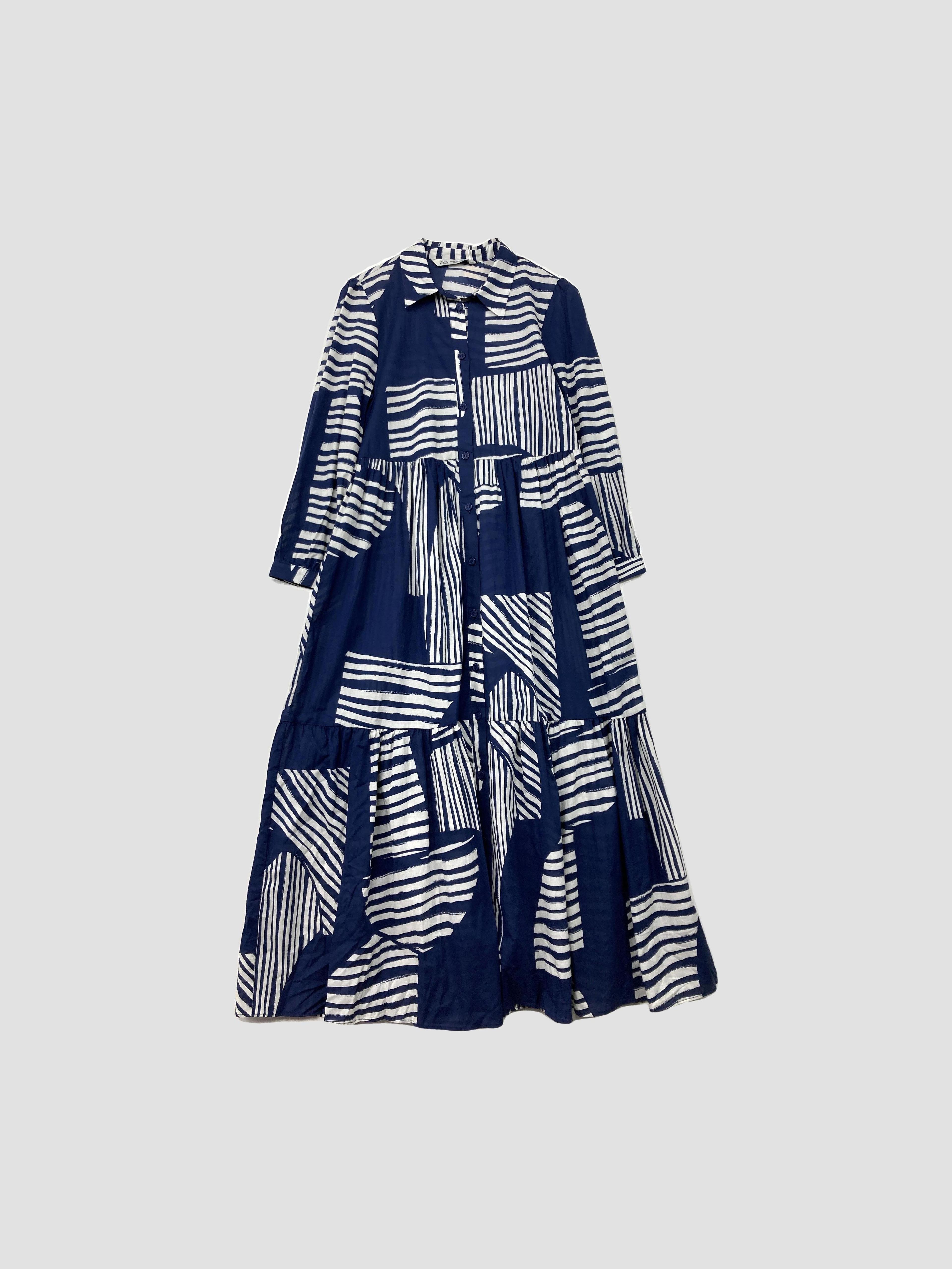 Vestido largo ZARA - Talla XS (VOP01133578)-0