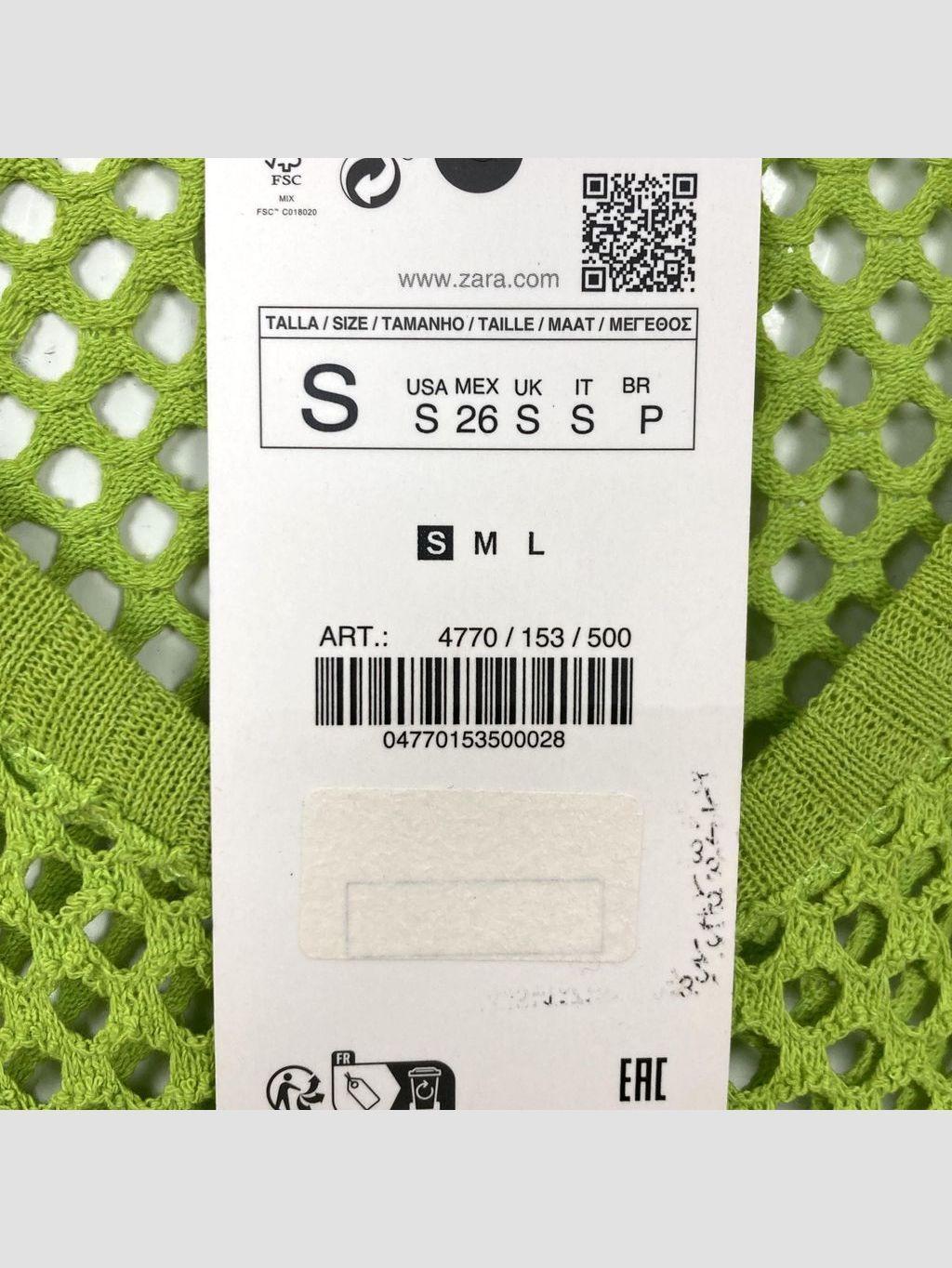 Polera sin mangas ZARA - Talla S (VOP01110559)-2