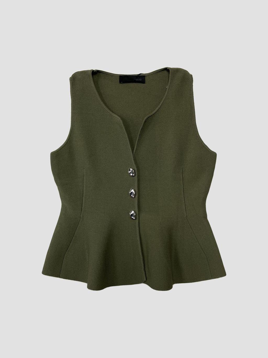 Polera sin mangas ZARA - Talla S (VOP01221448)-0