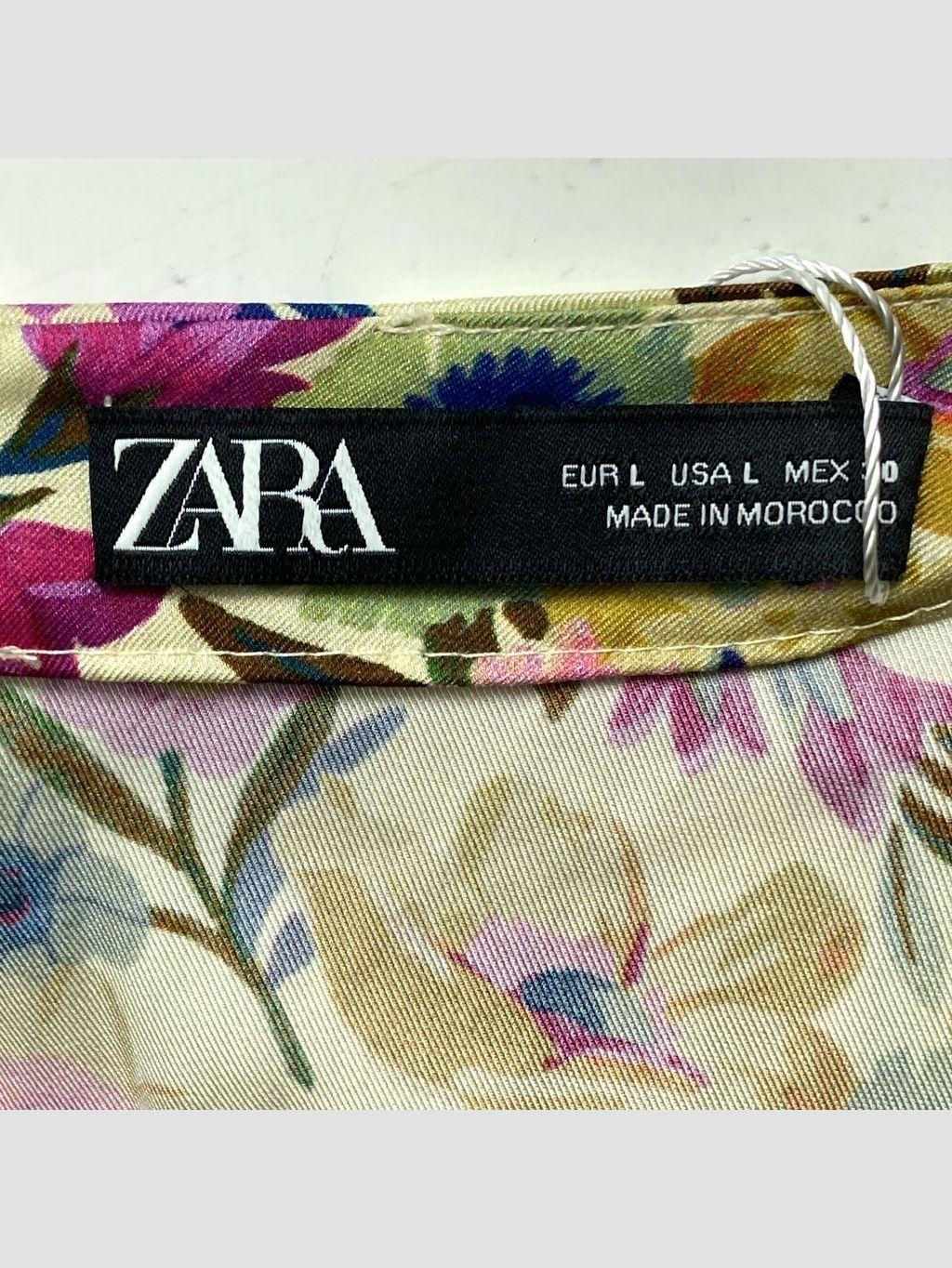 Vestido largo ZARA - Talla L (VOP01015114)-1