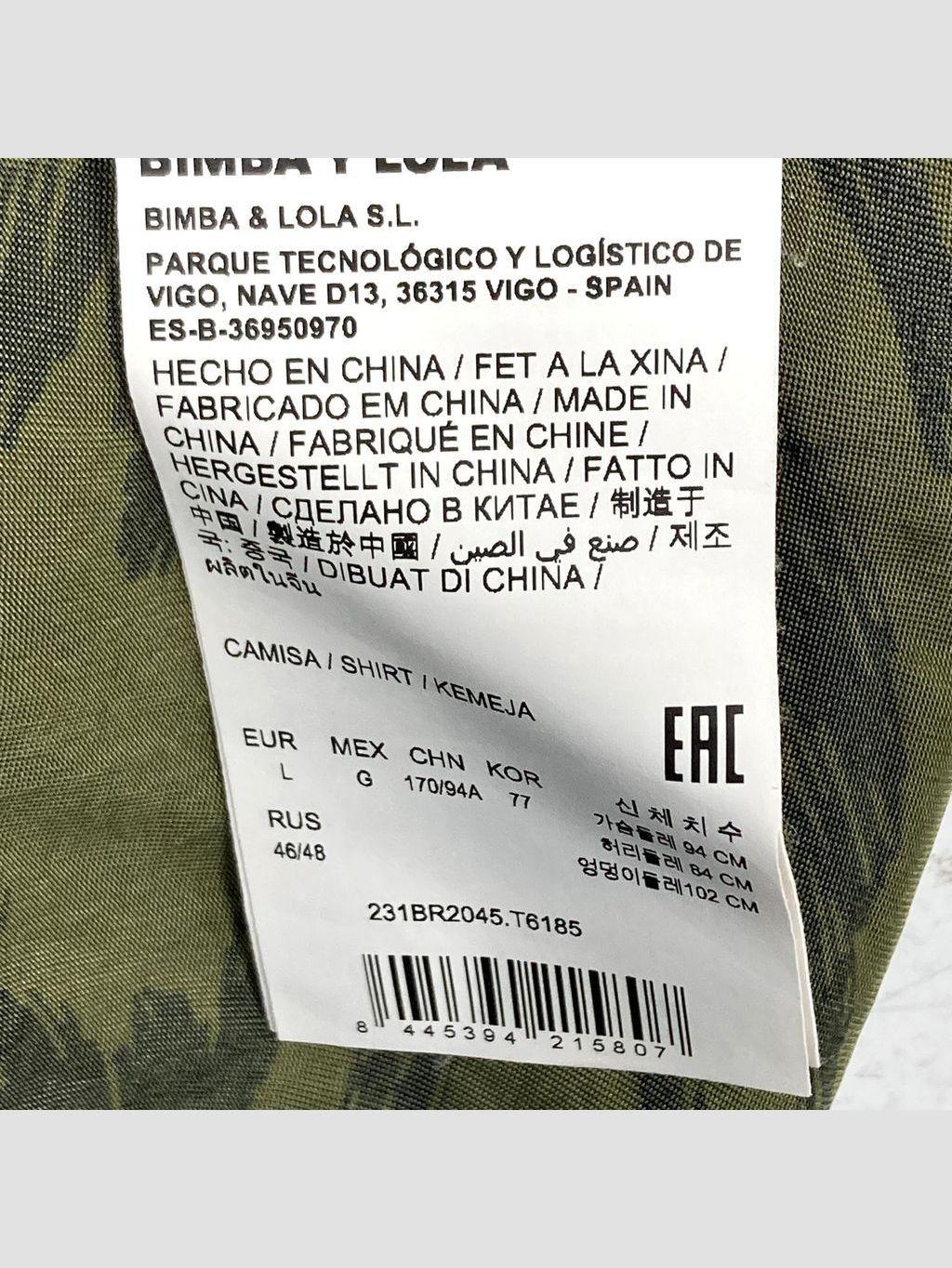 Camisa BIMBA Y LOLA - Talla L (VOP01154885)-2