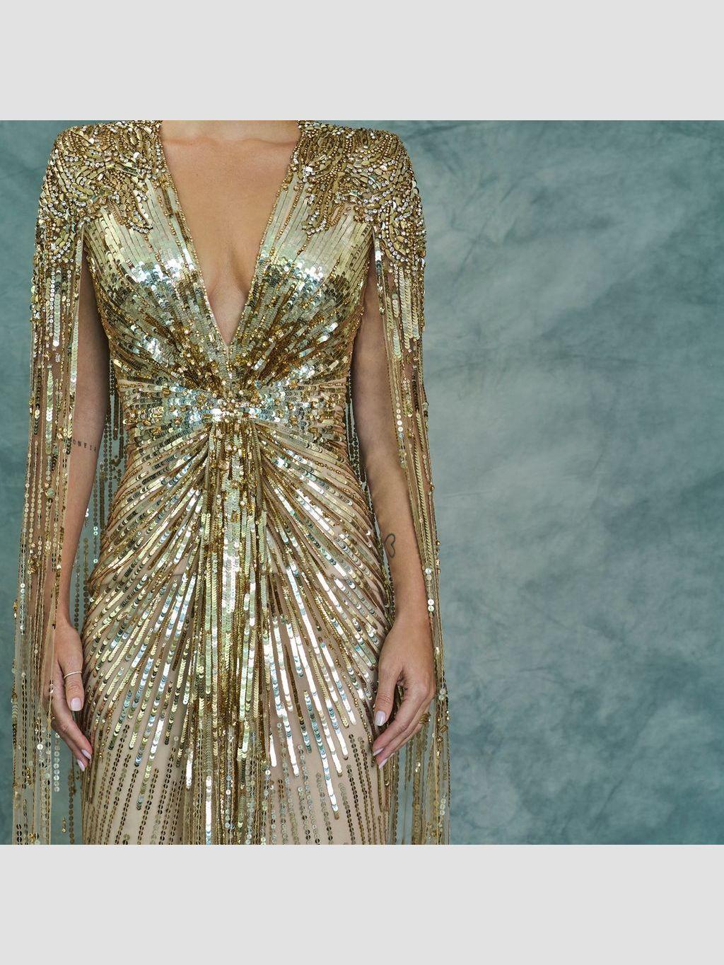 Vestido largo JENNY PACKHAM - Talla S (VOP01100045)-2