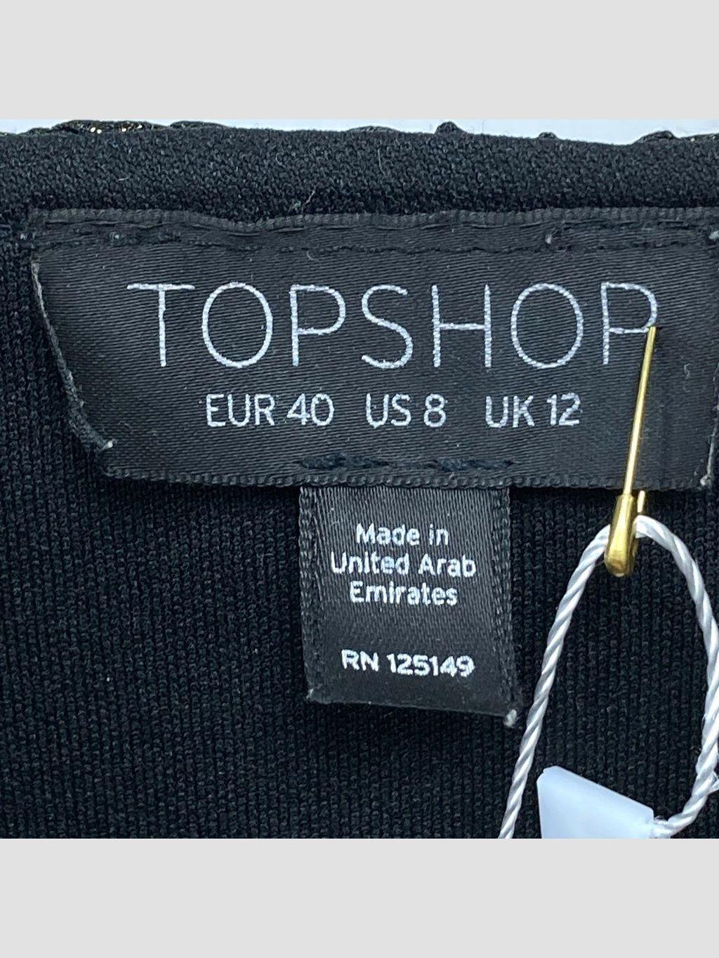 Vestido corto TOPSHOP - Talla M (VOP01016863)-1