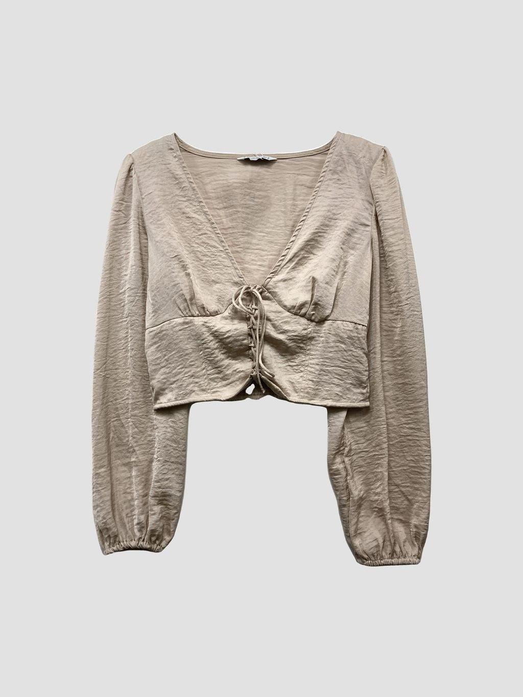 Blusa STRADIVARIUS - Talla M (VOP00953201)-0