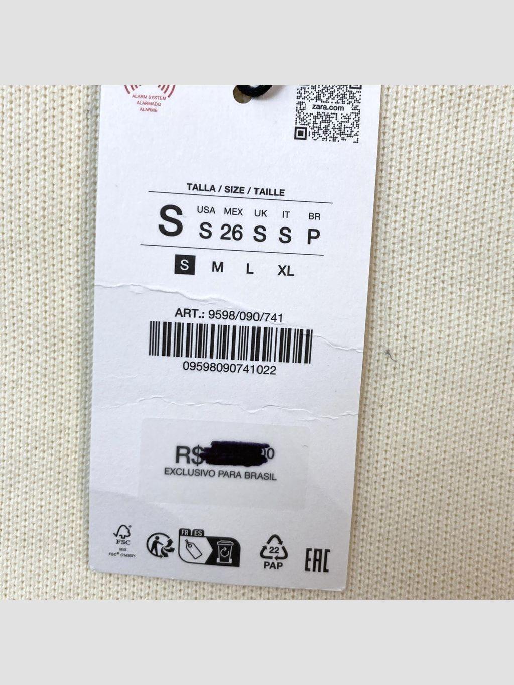 Polera ZARA - Talla S (VOP01074924)-2