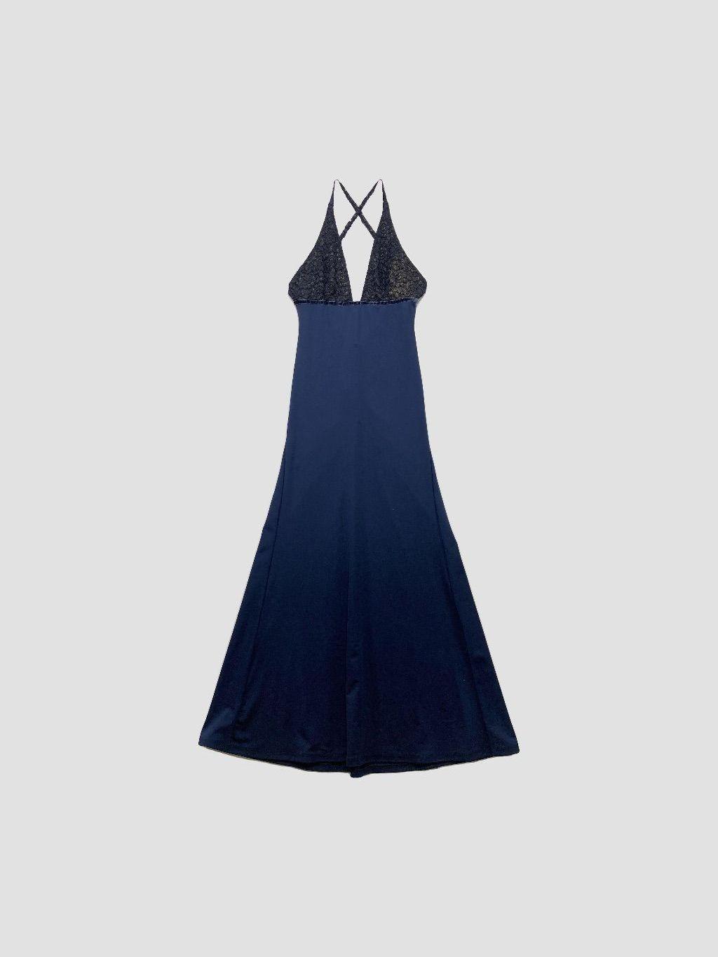 Vestido largo VINTAGE - Talla S (VOP01018887)-0