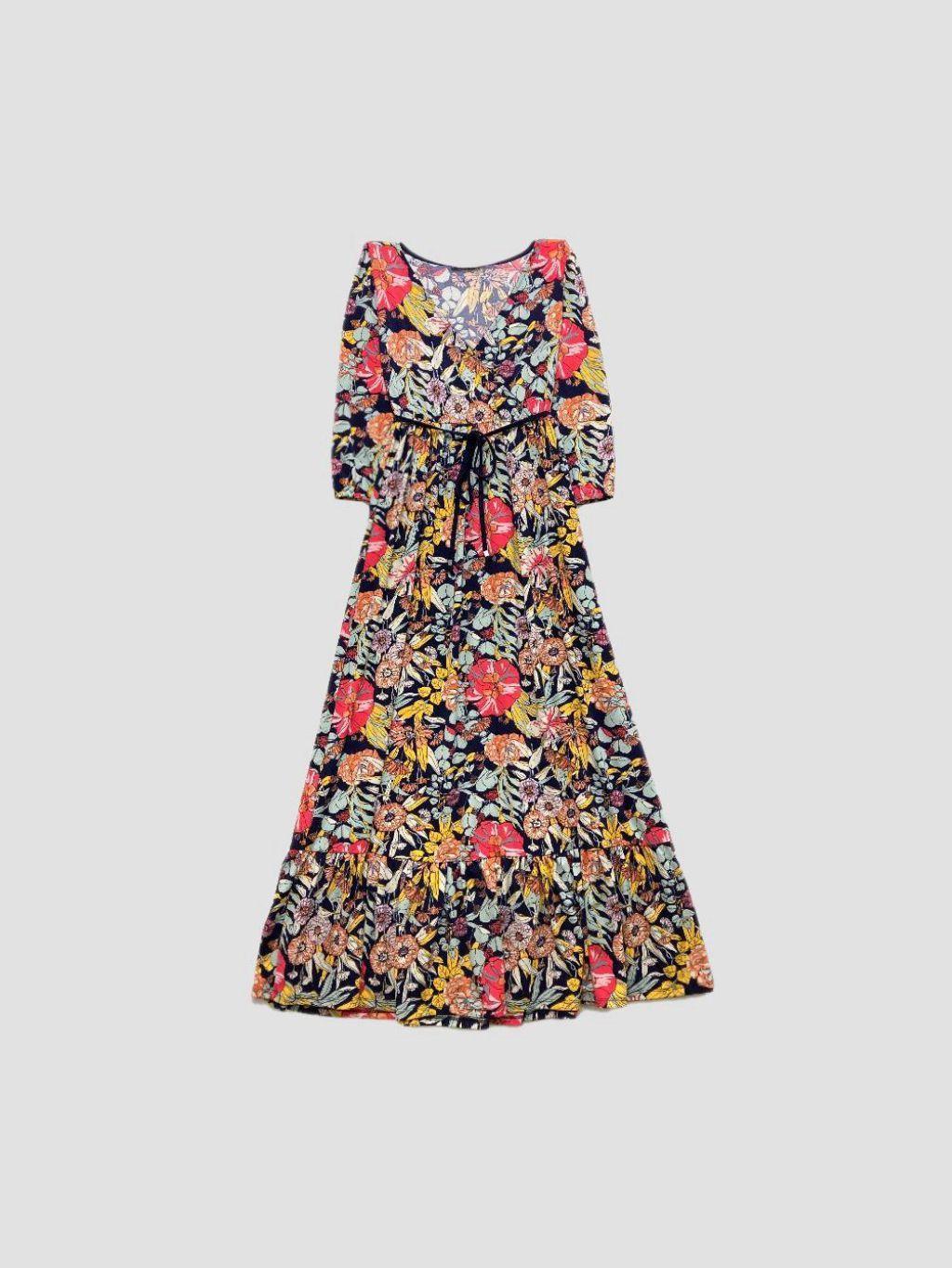 Vestido largo BASEMENT - Talla XS (VOP00788940)-0