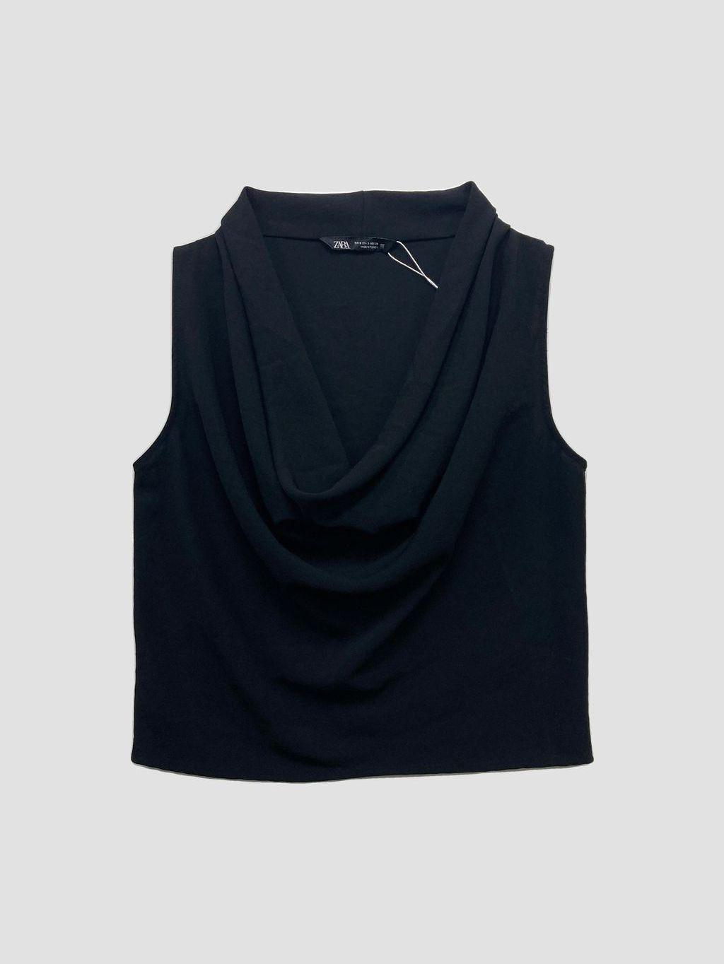 Polera sin mangas ZARA - Talla S (VOP01004110)-0