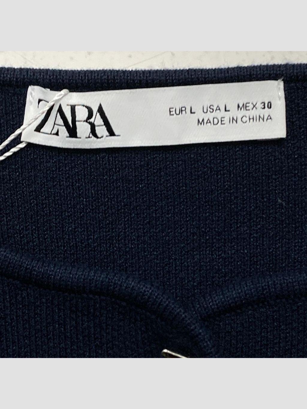 Polera sin mangas ZARA - Talla L (VOP01015877)-1