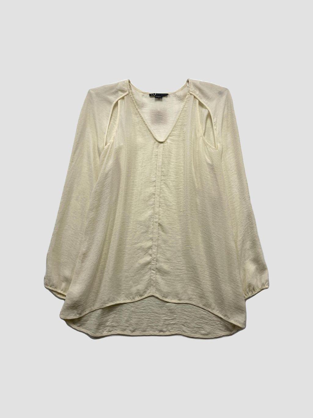 Blusa ARMANI EXCHANGE - Talla L (VOP01049380)-0