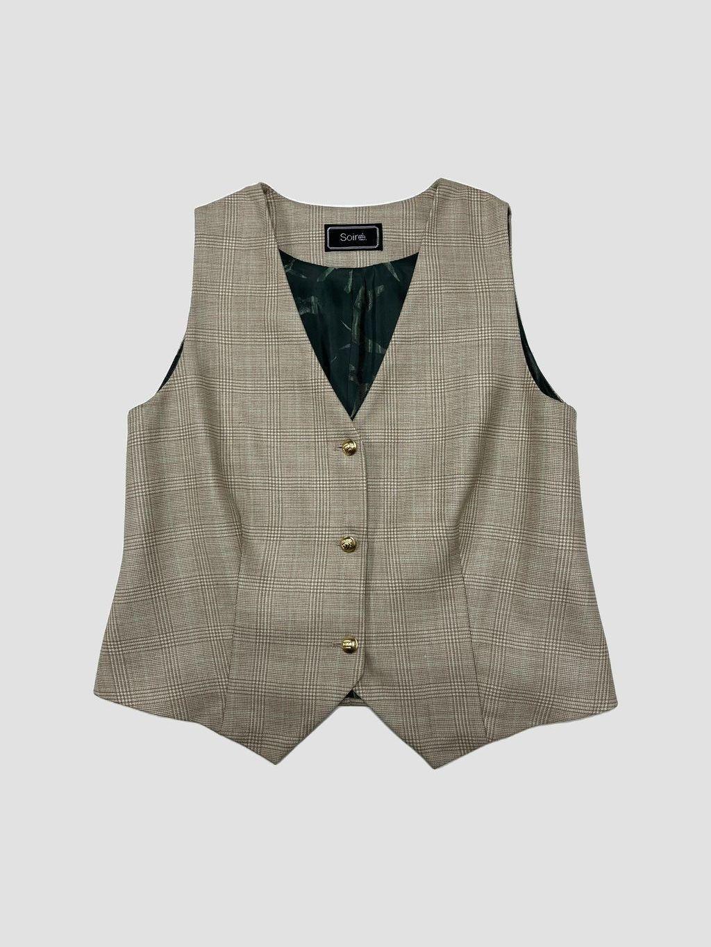 Chaqueta sin mangas SOIRÉE. - Talla L (VOP01108444)-3