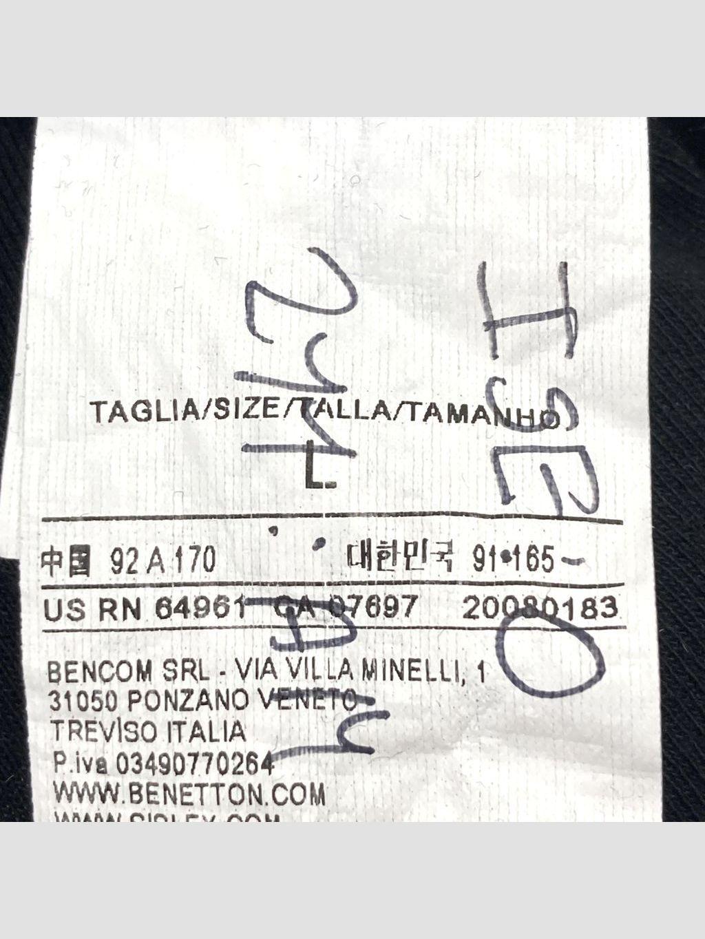 Polera UNITED COLORS OF BENETTON - Talla L (VOP01053935)-2