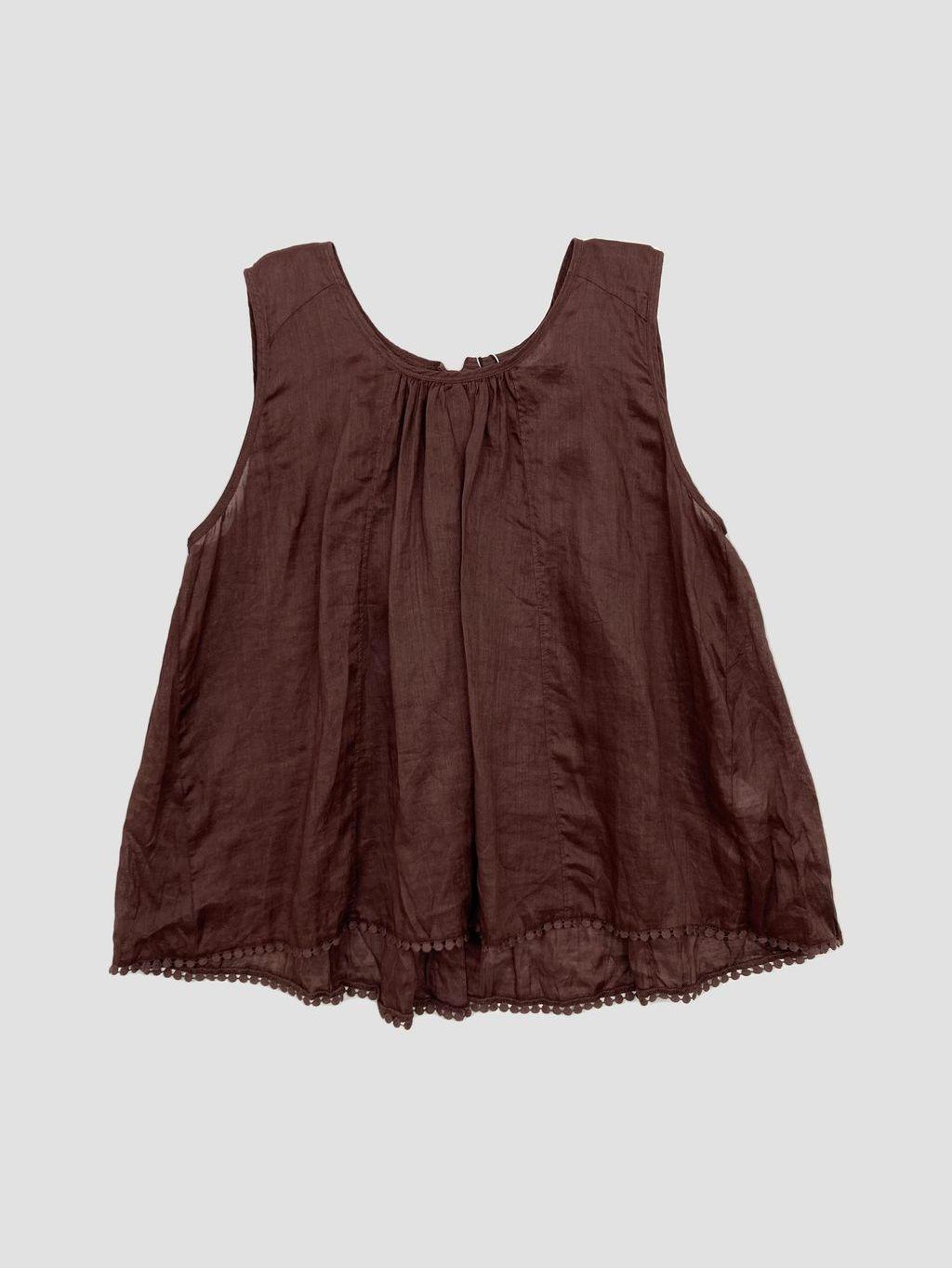 Polera sin mangas ZARA - Talla M (VOP01103577)-0