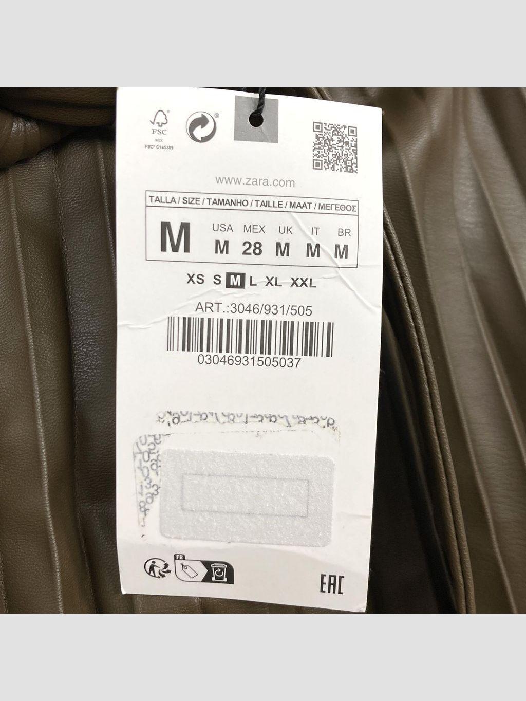 Falda larga ZARA - Talla 38 (VOP01103533)-2