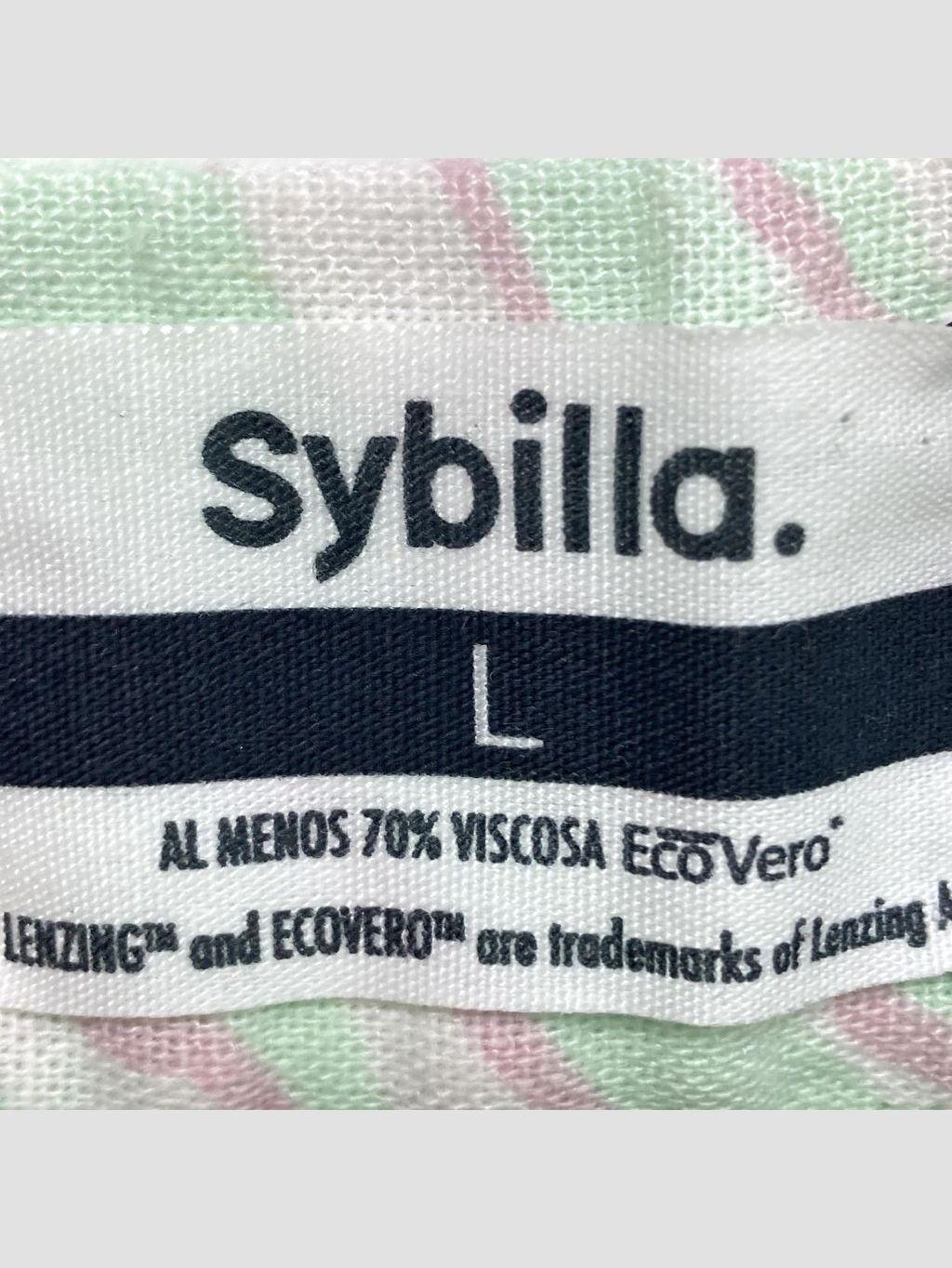 Pantalón palazzo SYBILLA - Talla 40 (VOP00893604)-1